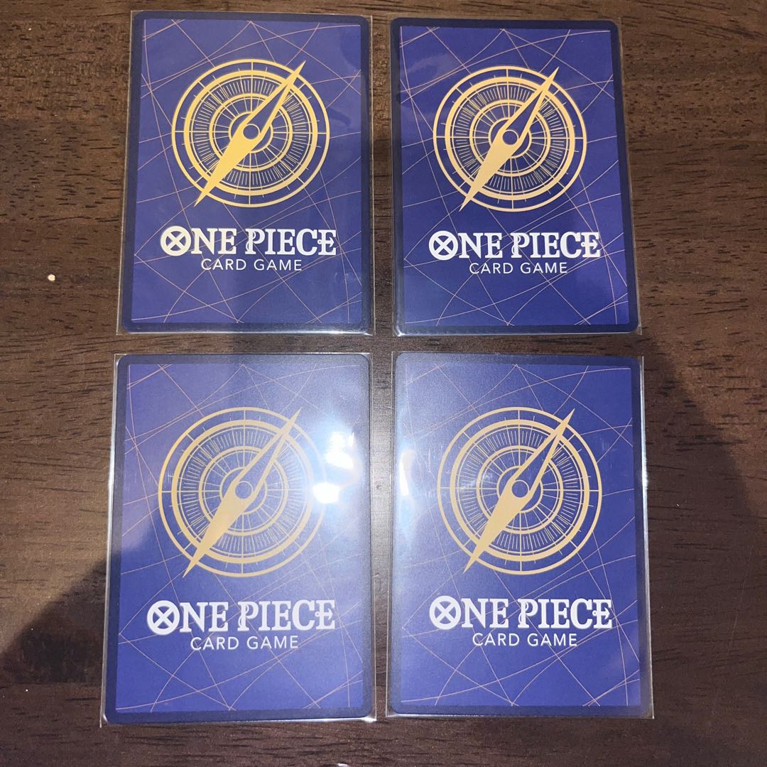 Set of 4, beautiful Vinsmoke Reij SR OP06-069 1枚