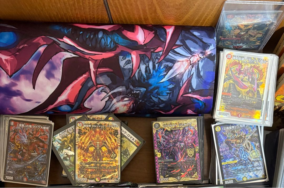 デュエマ引退品、まとめ売り、7デッキ、プレイマット、光り物1000枚以上 1枚