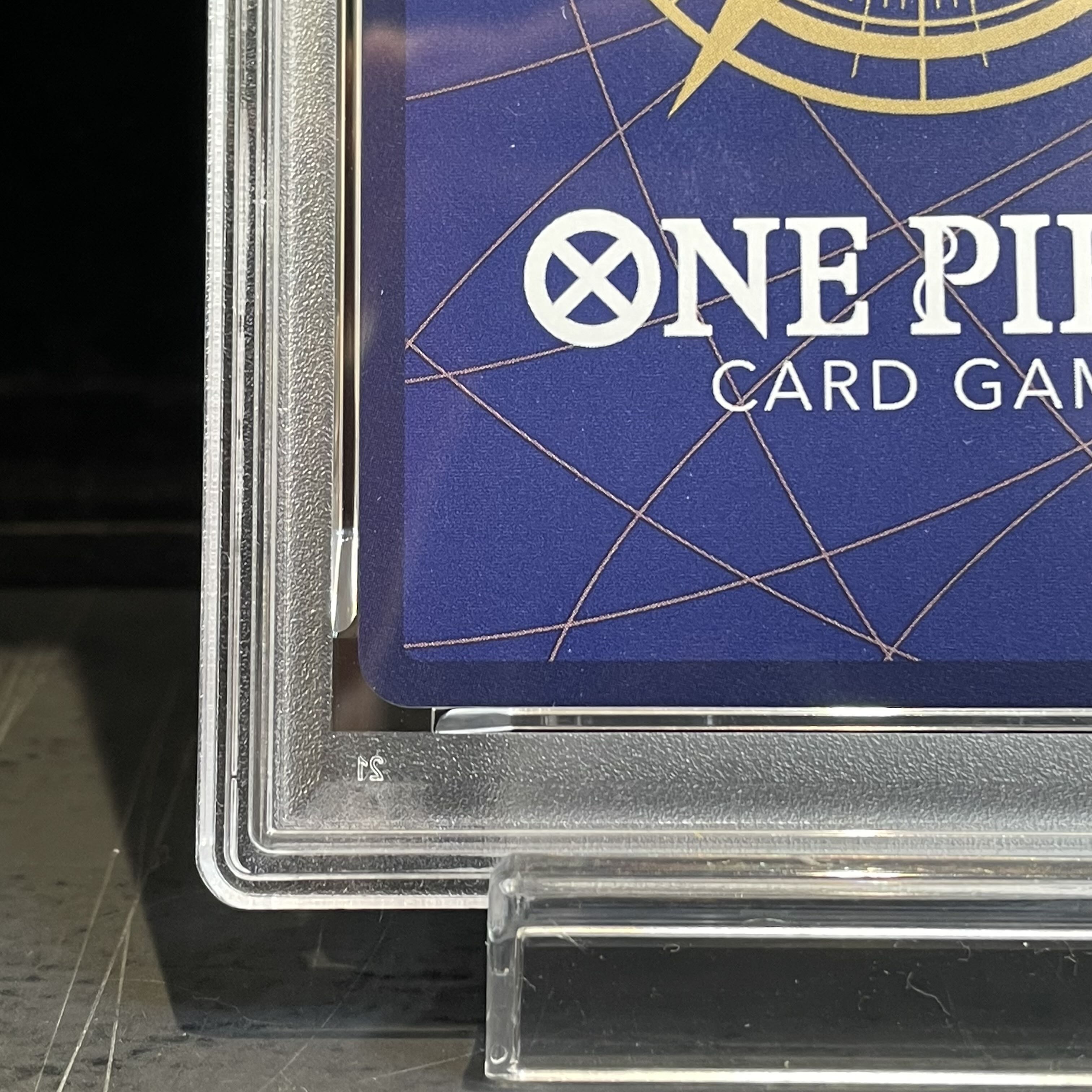 【PSA10】モンキー・D・ルフィ(パラレル)(銀パラレル・銀背景) P-SEC OP05-119 1枚