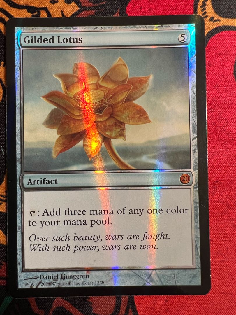 金粉の水蓮 神話レア 12/20