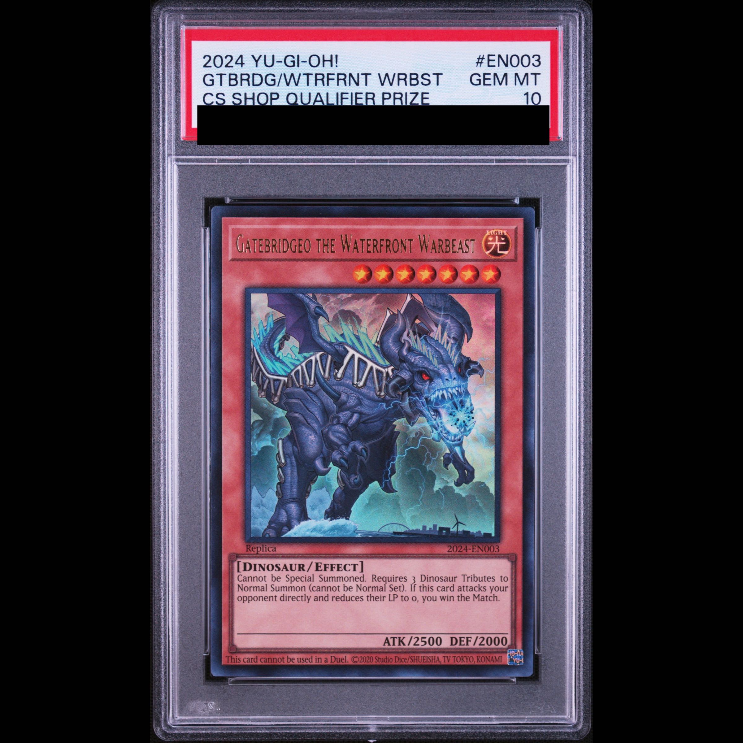 [PSA10] Critical Dragon Gatebrigo [Ultra] {2024-EN003} 1枚