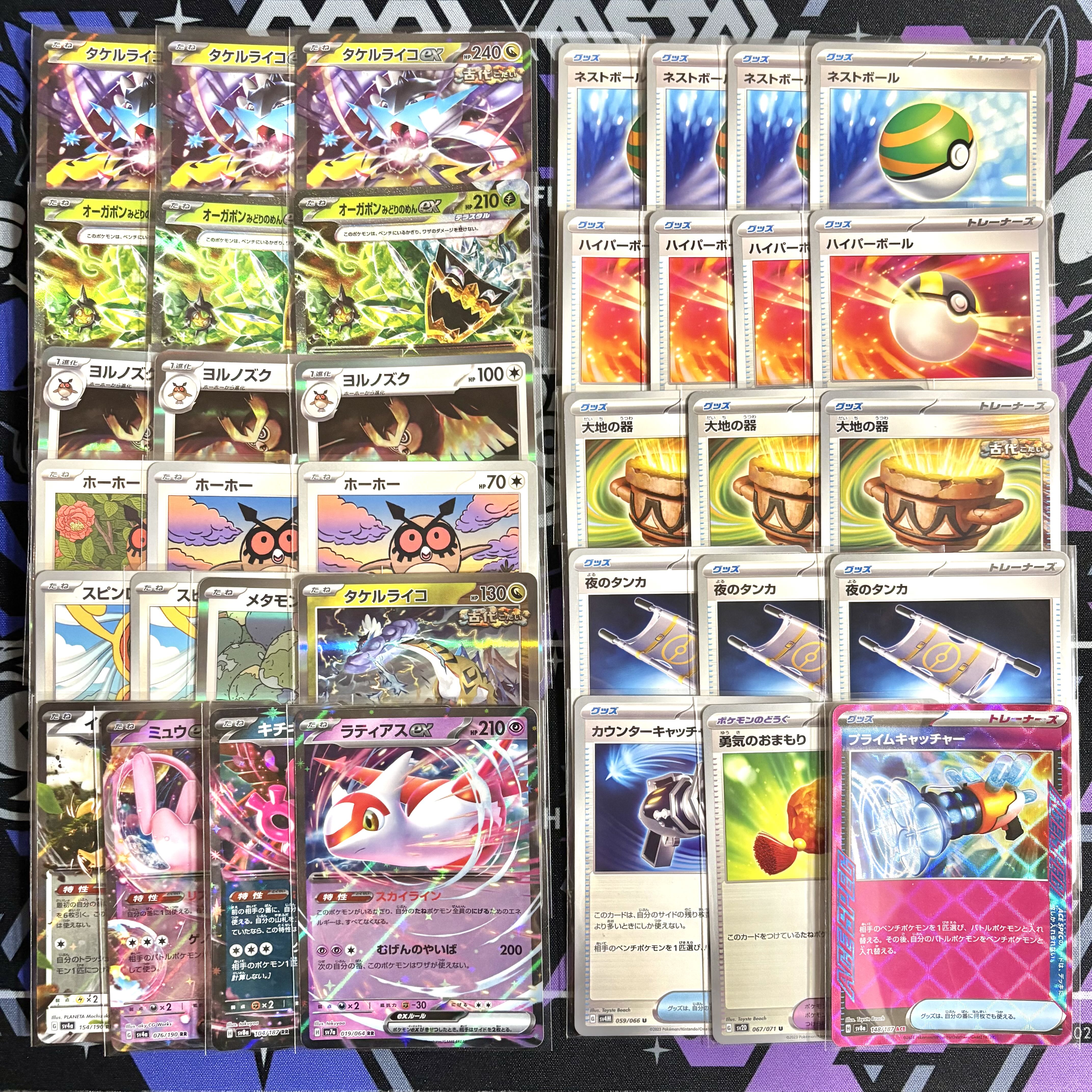 【格安saleスタート】 シティリーグ優勝構築】 ポケカ 構築済みデッキ タケルライコex ポケモンカードゲーム