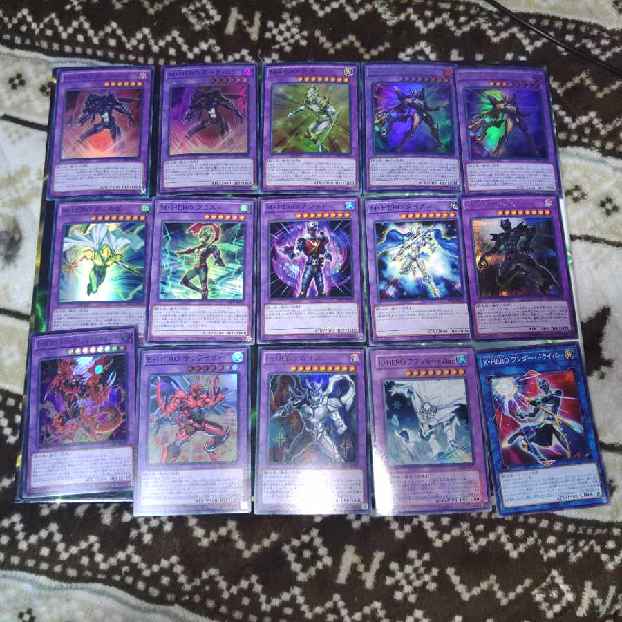 M-HERO Masked Hero Deck Part Teenage Yu-Gi-Oh, Warrior Tribe, H-A-Go, Ma-Go, Fountain, Dusk Crow 1枚