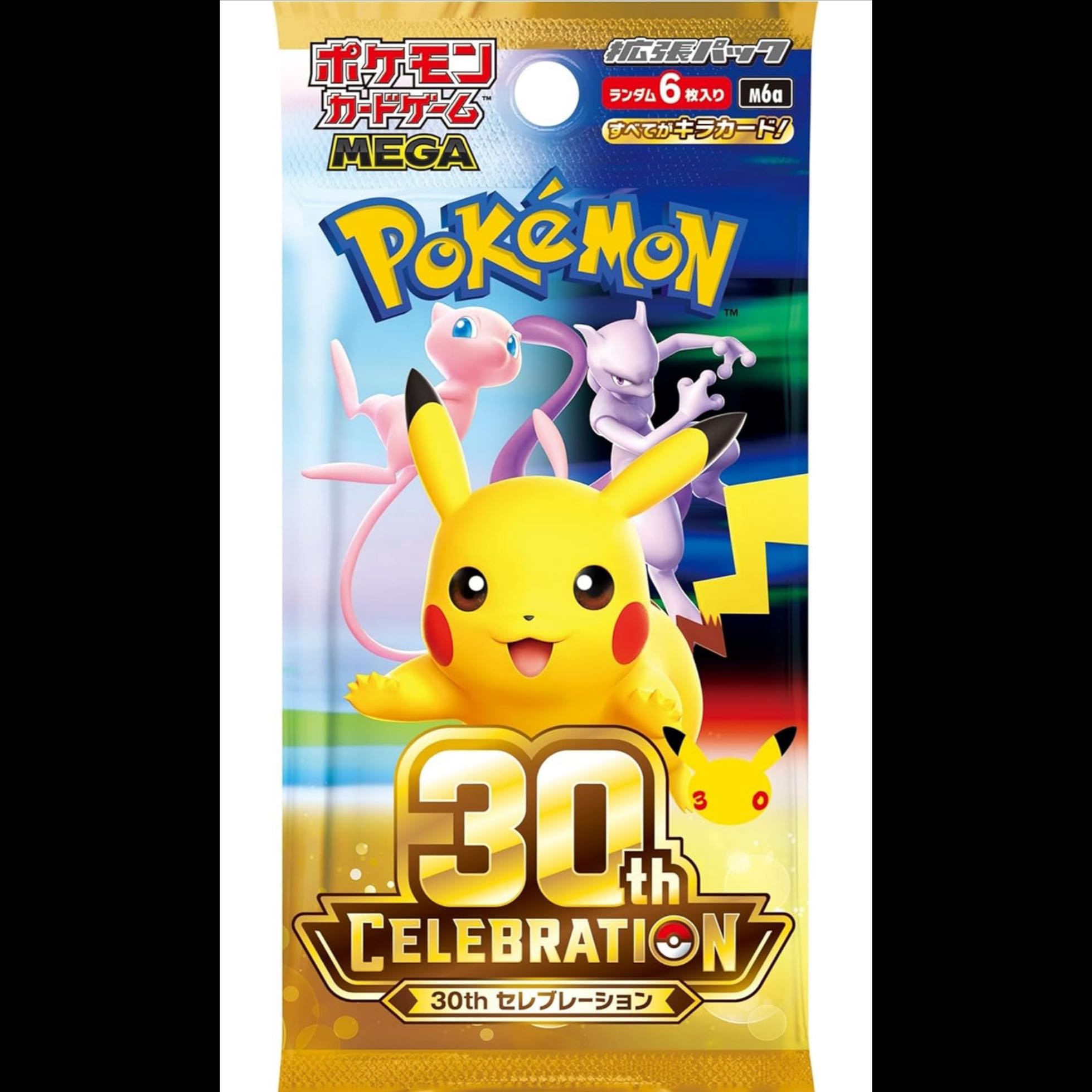 Pokémon Card Game: Mega 30th Celebration 1BOX