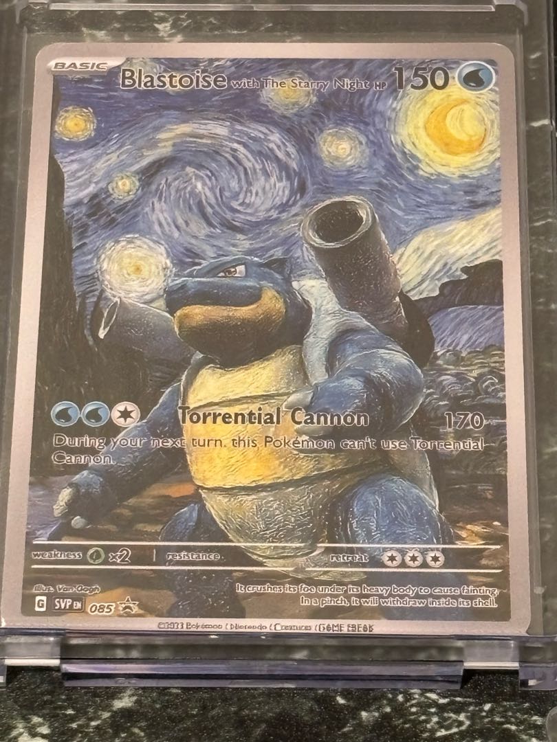 リザードン、カメックス、フシギバナ御三家セット　星月夜 3枚