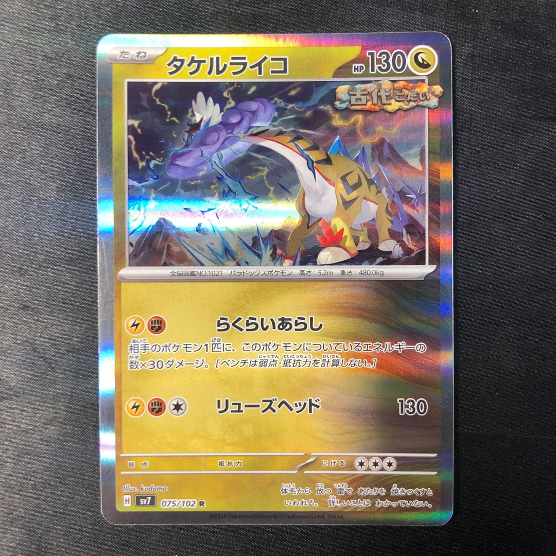 タケルライコ R 075/102 1枚