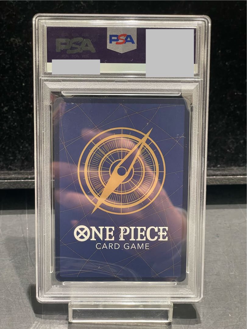 【PSA9】モンキー・D・ルフィ (開封済み/シリアル/漫画絵) SR PROMO OP07-109 1枚