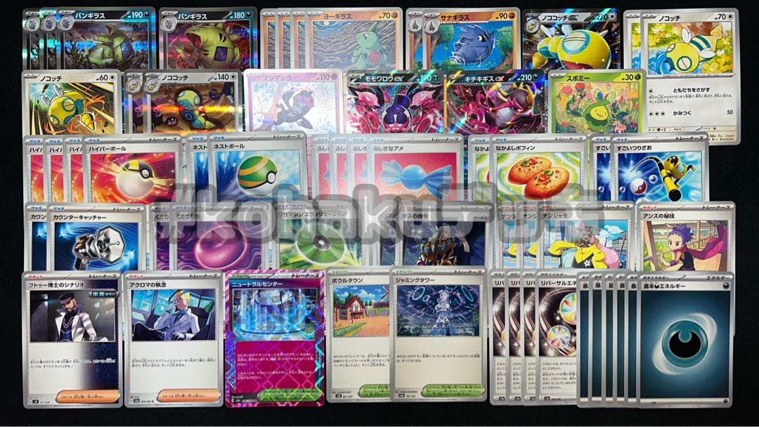 バンギラス ノココッチex 本格 構築済みデッキ ポケモンカードの バンギラス ノココッチex 本格 構築済みデッキ ポケモンカードの