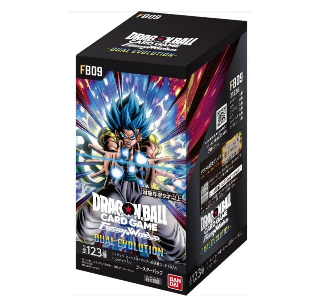 ドラゴンボールスーパーカードゲーム フュージョンワールド Dual Evolution [FB09] 1BOX (24パック) 3BOX