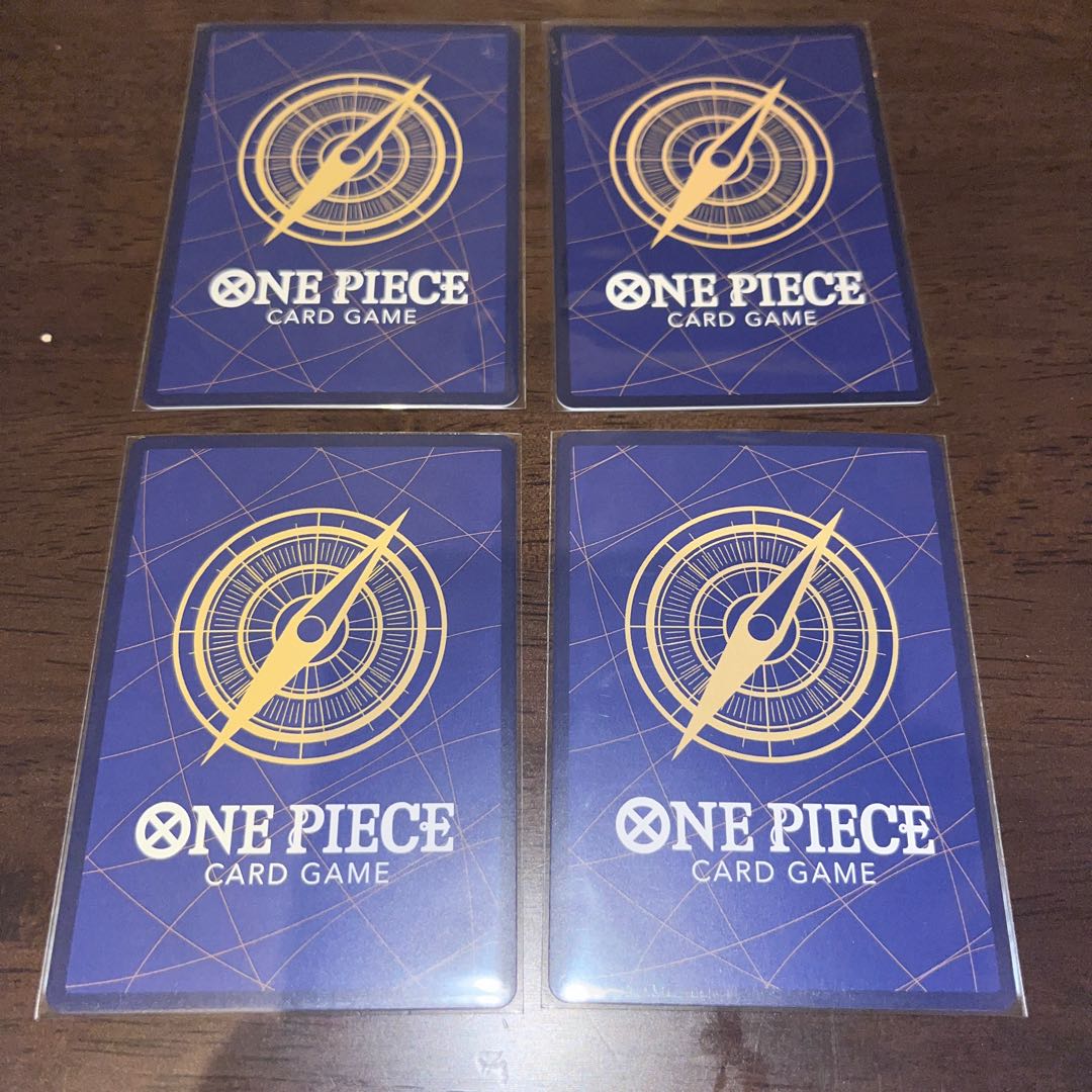 Set of 4, beautiful Vinsmoke Reij SR OP06-069 1枚