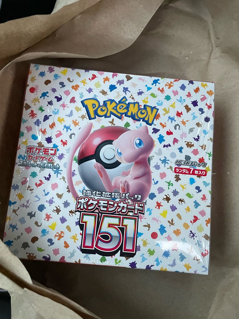 Enhanced Expansion Pack "Pokémon Card 151 (Ichigoichi)" 1BOX