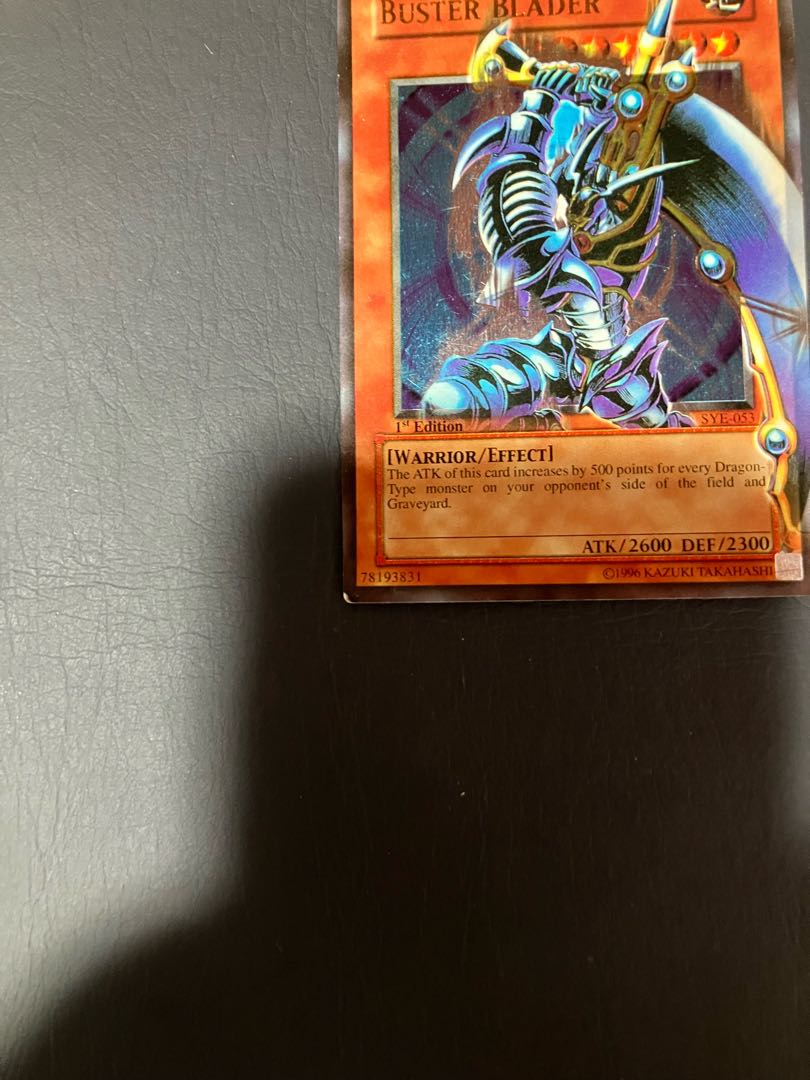 【状態】C 遊戯王　バスター•ブレイダー　英語版 1枚