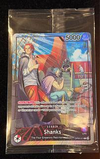 シャンクス 《英語版》 (illust:SENNSU) [L] {OP09-001} 1枚