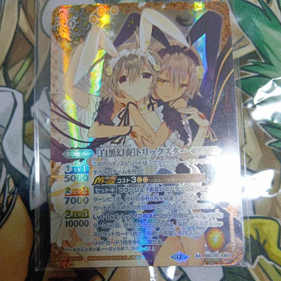 [B&W Genkan Kanade] Trickster (SECRET) XX-SEC BSC40-XX01 1枚