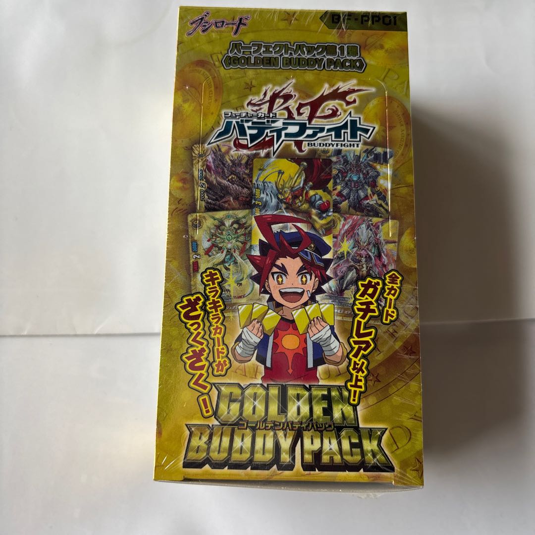 Buddyfight Golden Buddy Pack Unopened BOX [Shrink-wrapped item]. 1枚