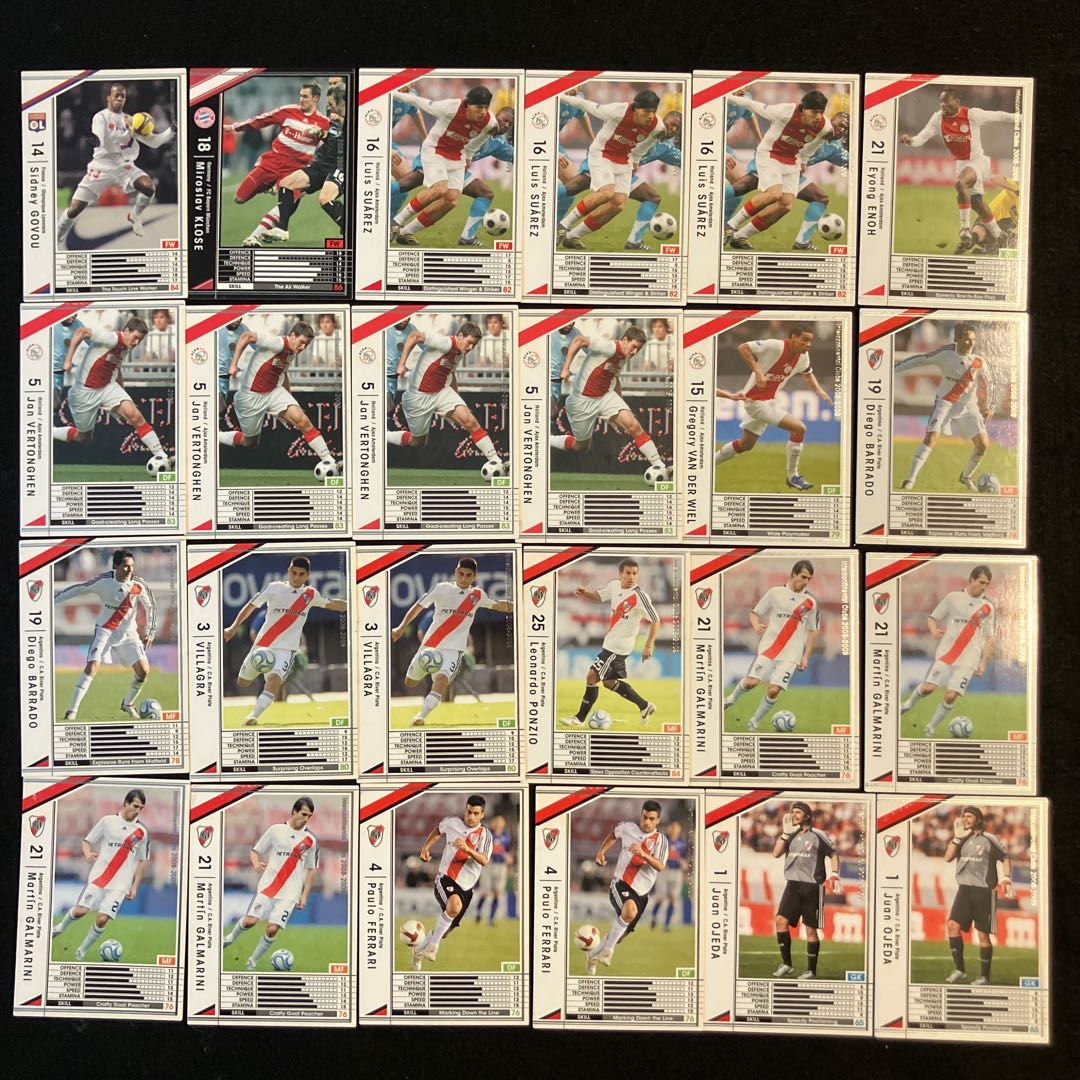 Condition B] WCCF Soccer Cards, 96 cards, A-8 1枚