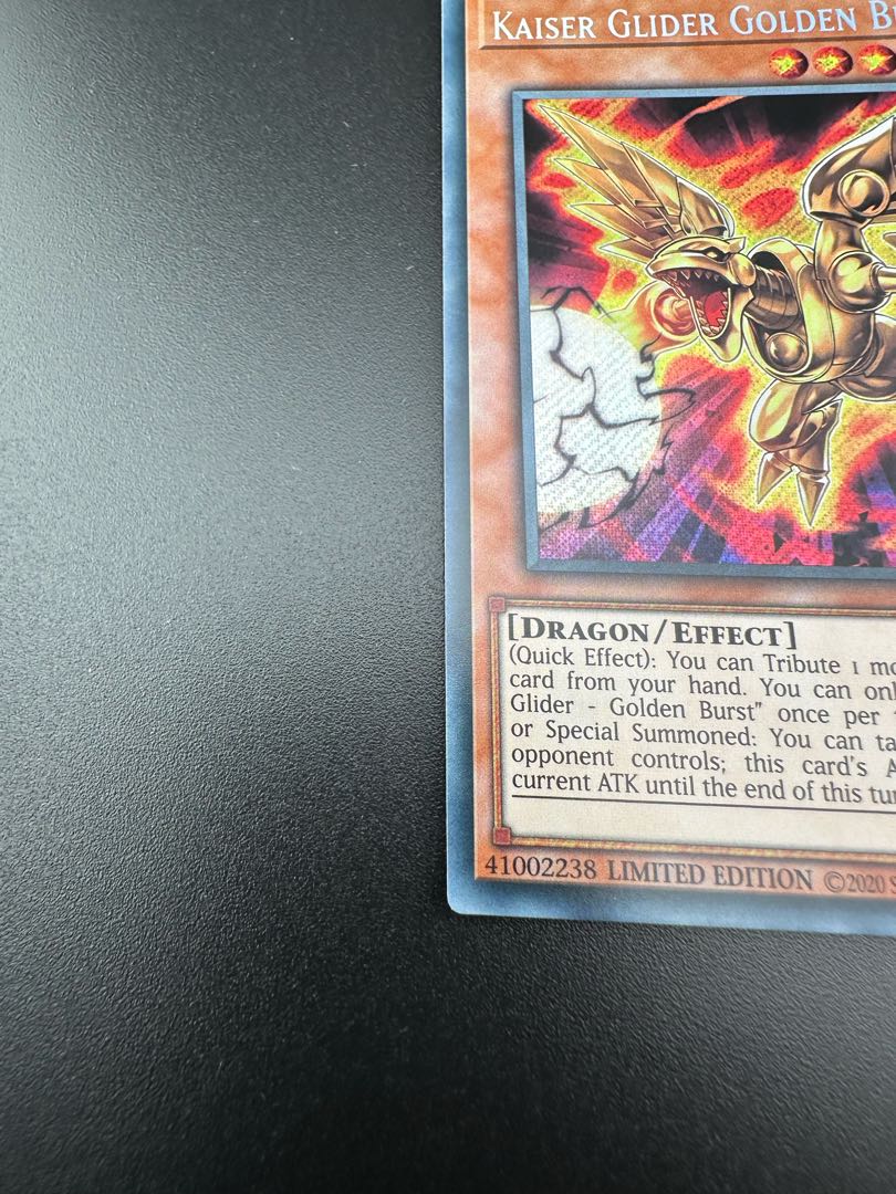 Used] English LDS3-EN136 Kaiser Glider - Golden Burst Kaiser Glider - Golden Burst (Secret Rare) Limited Edition