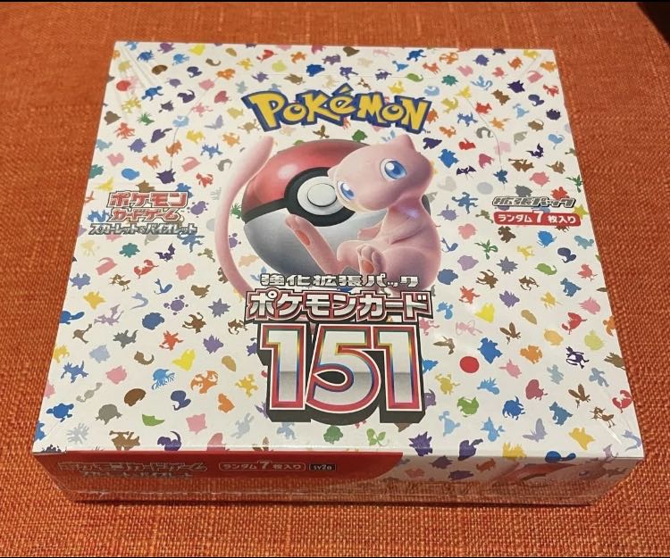 強化拡張パック「ポケモンカード151（イチゴーイチ）」 未開封BOX  1BOX