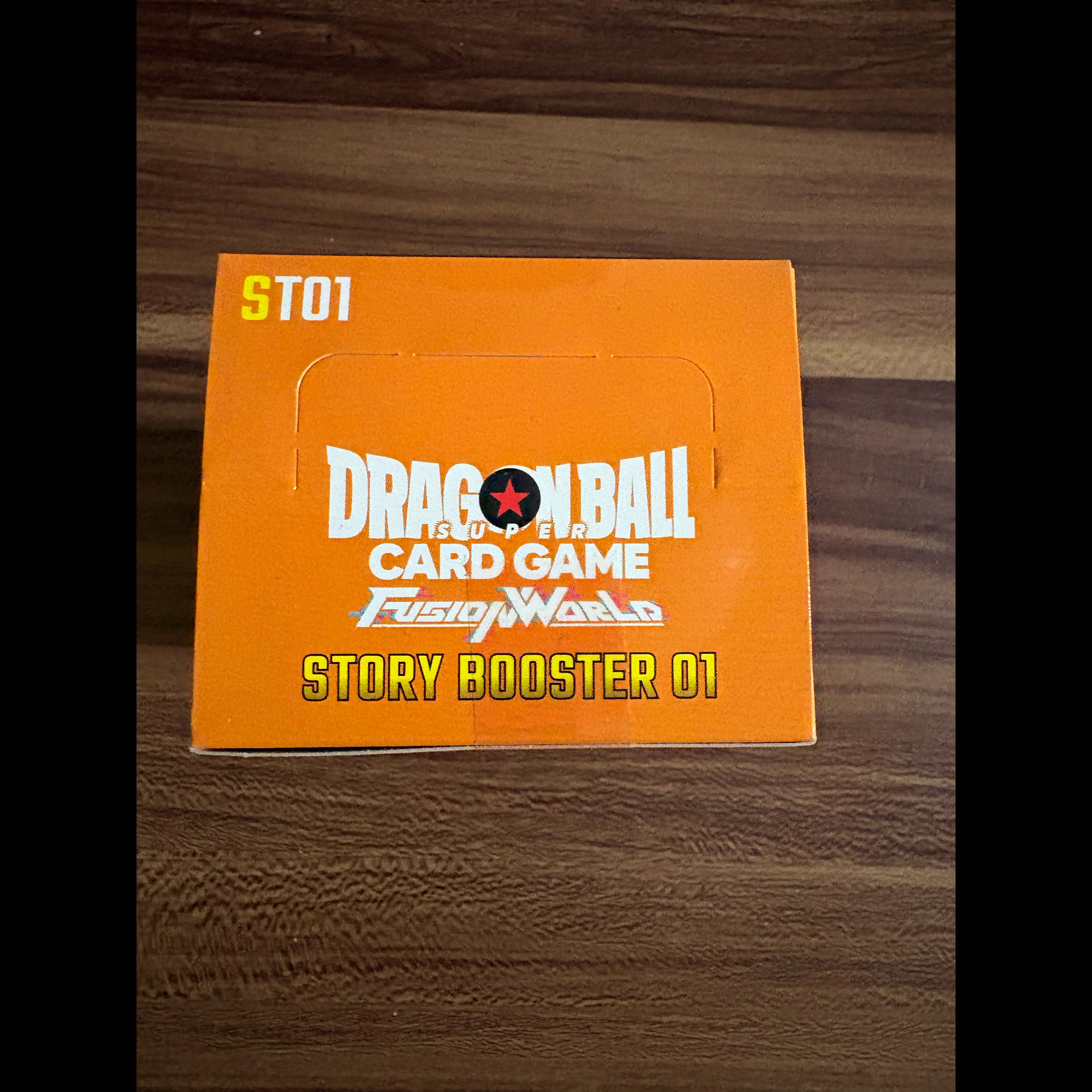 【新品未開封・テープ付き】ドラゴンボール フュージョンワールド STORY BOOSTER 01 ST01 1BOX 1BOX