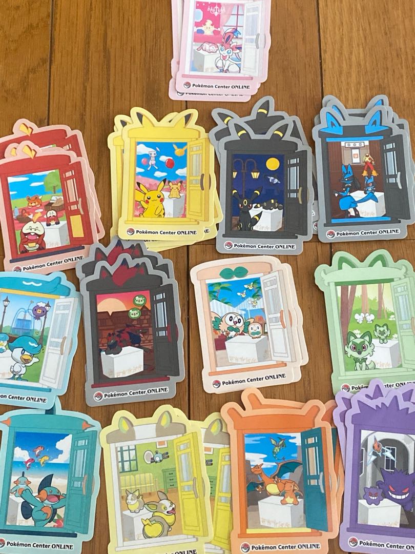 ポケモンセンターオンライン ステッカー27枚