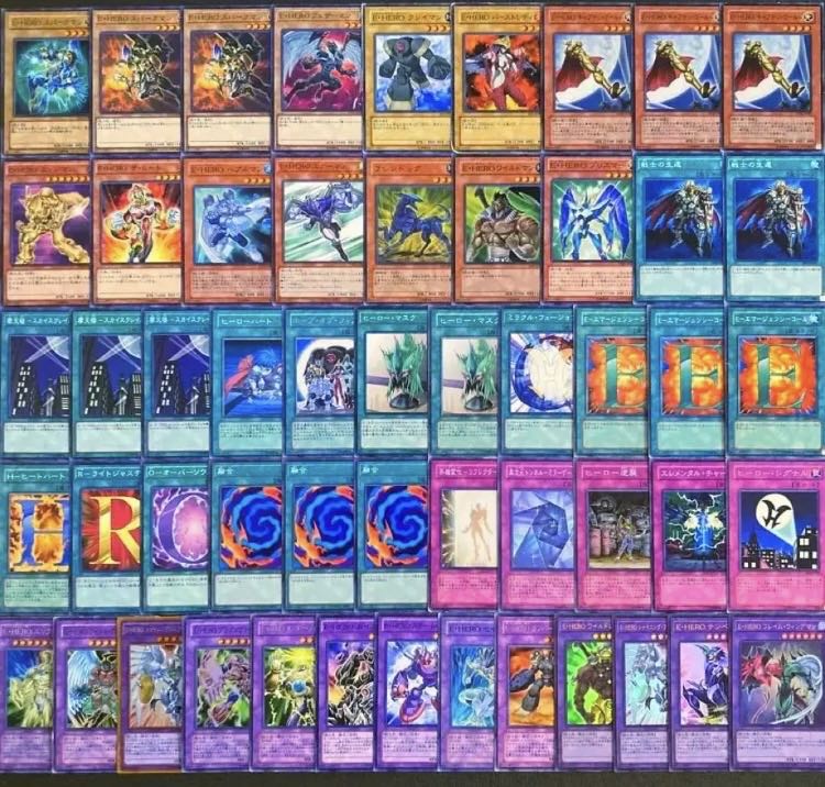 遊戯王　０８環境！！　Ｅ・ＨＥＲＯデッキ　４０枚 1枚