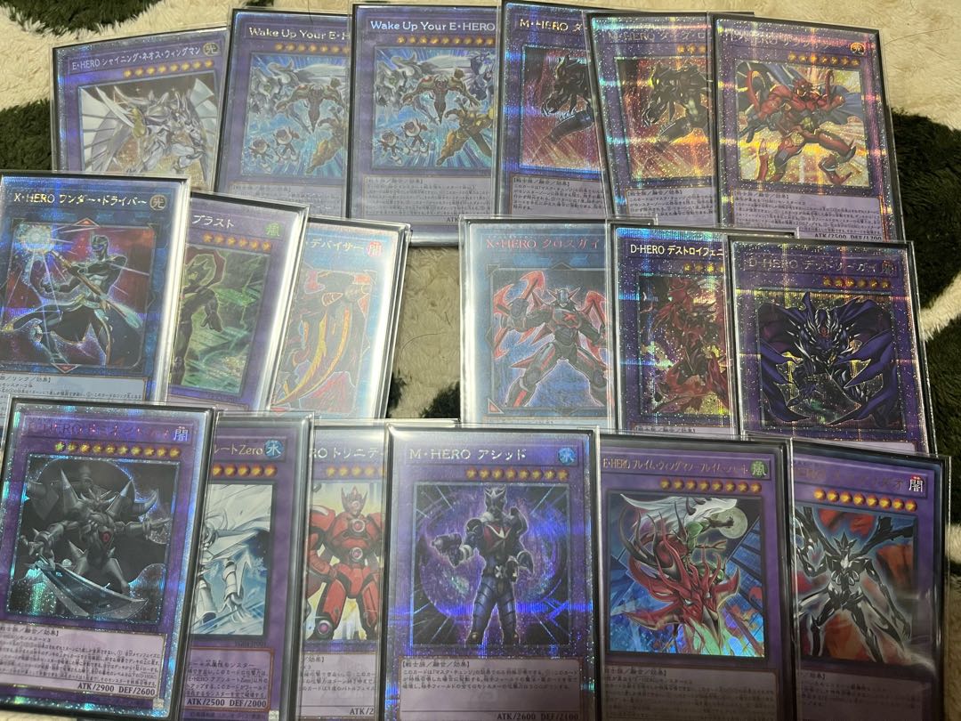 遊戯王ヒーローデッキ　他デッキ　引退品