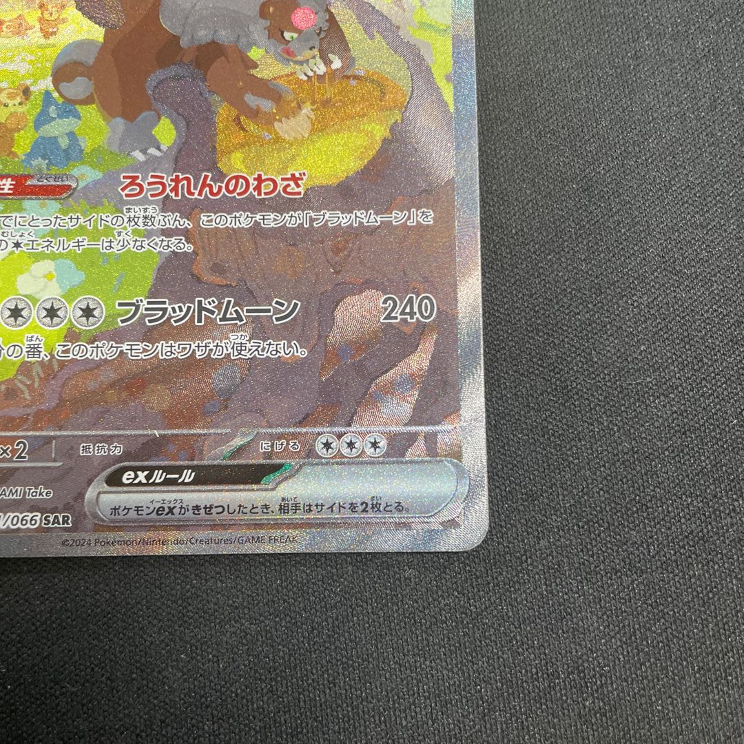 ガチグマアカツキex SAR 091/066 1枚