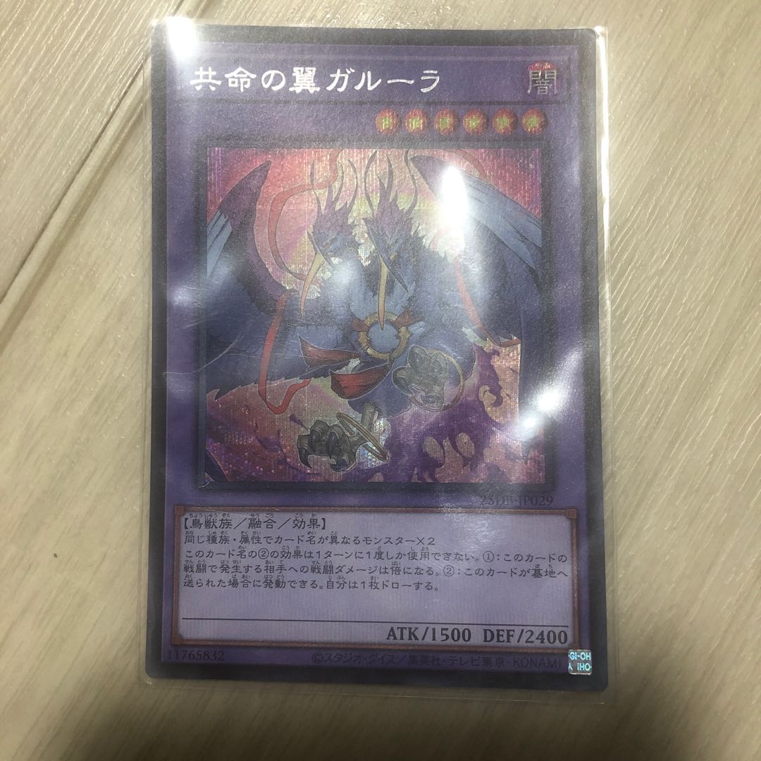 共命の翼ガルーラ シークレットレア 25DB-JP029 1枚