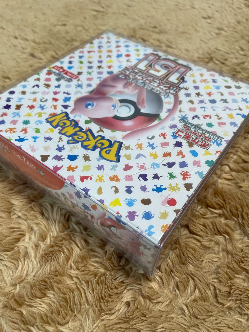 Shrink-wrapped. Enhanced Expansion Pack "Pokémon Card 151 (Ichigoichi)" Unopened box 1BOX