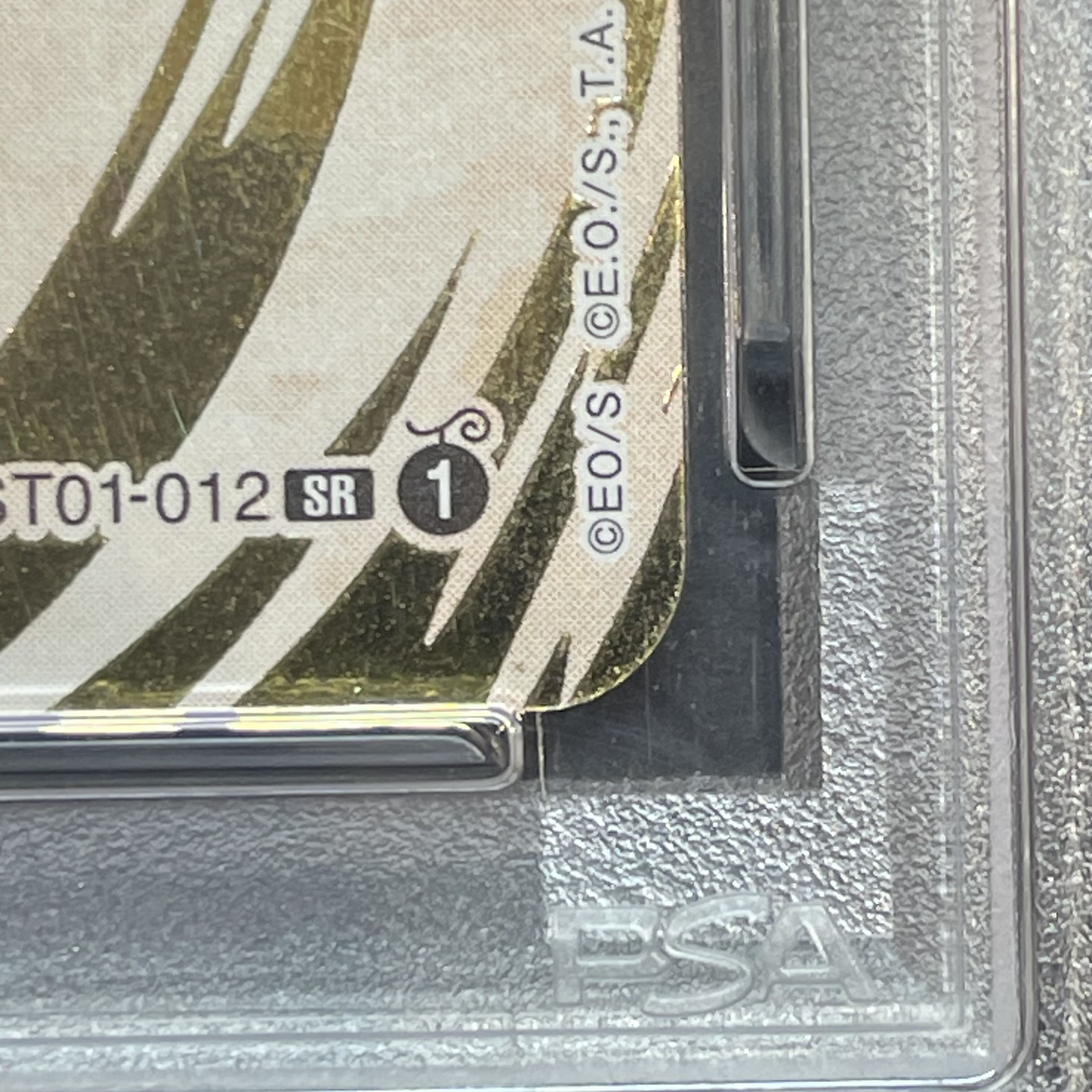 【PSA10】モンキー・D・ルフィ(パラレル)(サイン入り) P-SR ST01-012 1枚