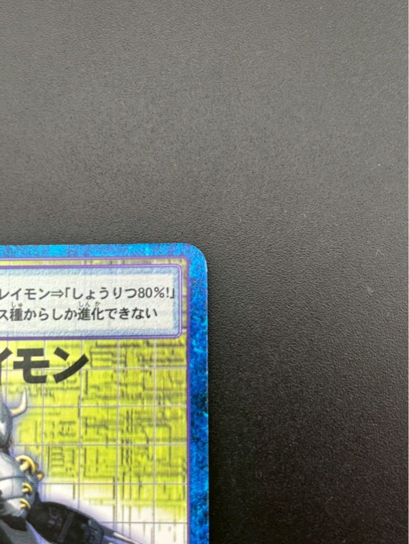 【中古品】ウォーグレイモン　Bo-6j 2000年  青枠　デジタルモンスターカードゲーム　旧デジモンカード　BANDAI  トレカ　