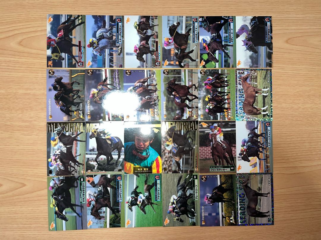 Condition】B 144 horse racing cards, sold in bulk B-21 1枚