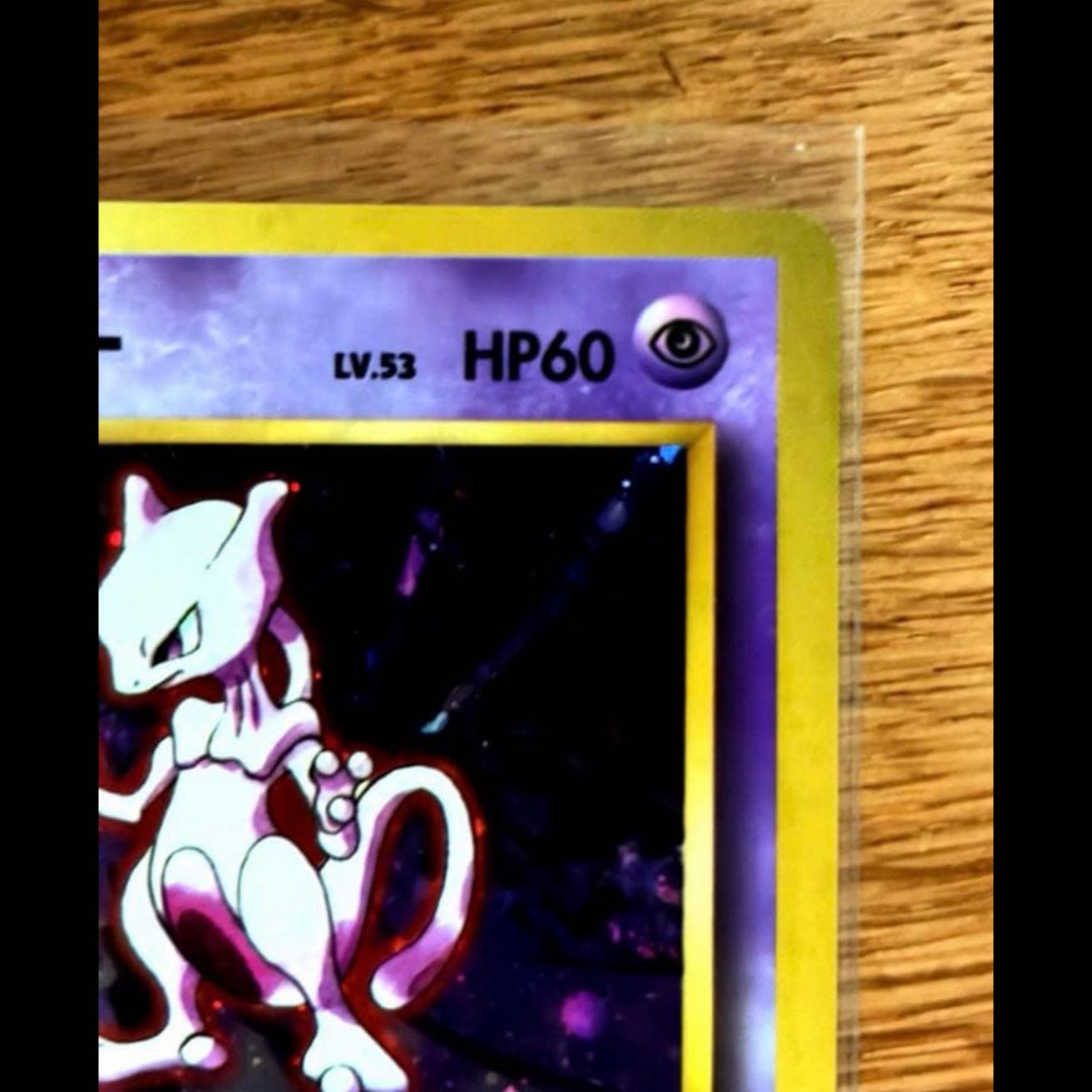 Mewtwo Shiny, Marked, Old Reverse ★  1枚