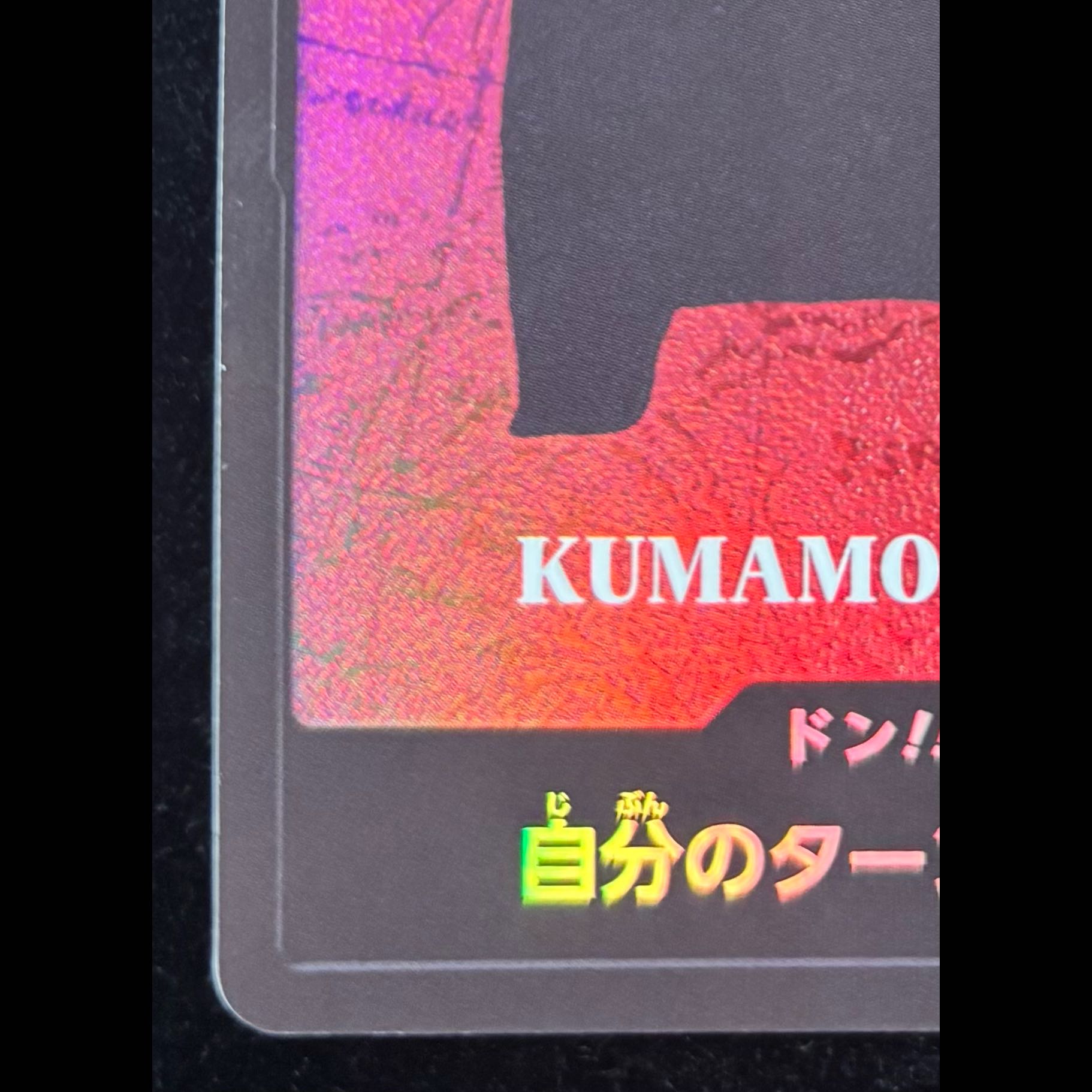 Don!! Card (SD Characters / Kumamon & Luffy) 1枚