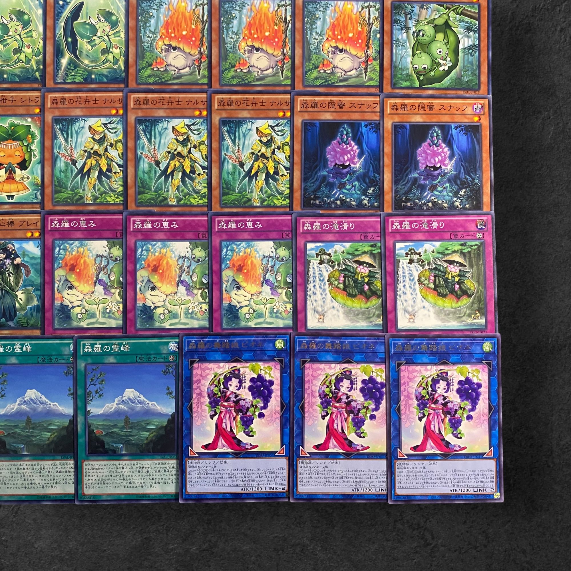 8173 [King of Games] Forest Luo [Deck Parts] 39-piece set