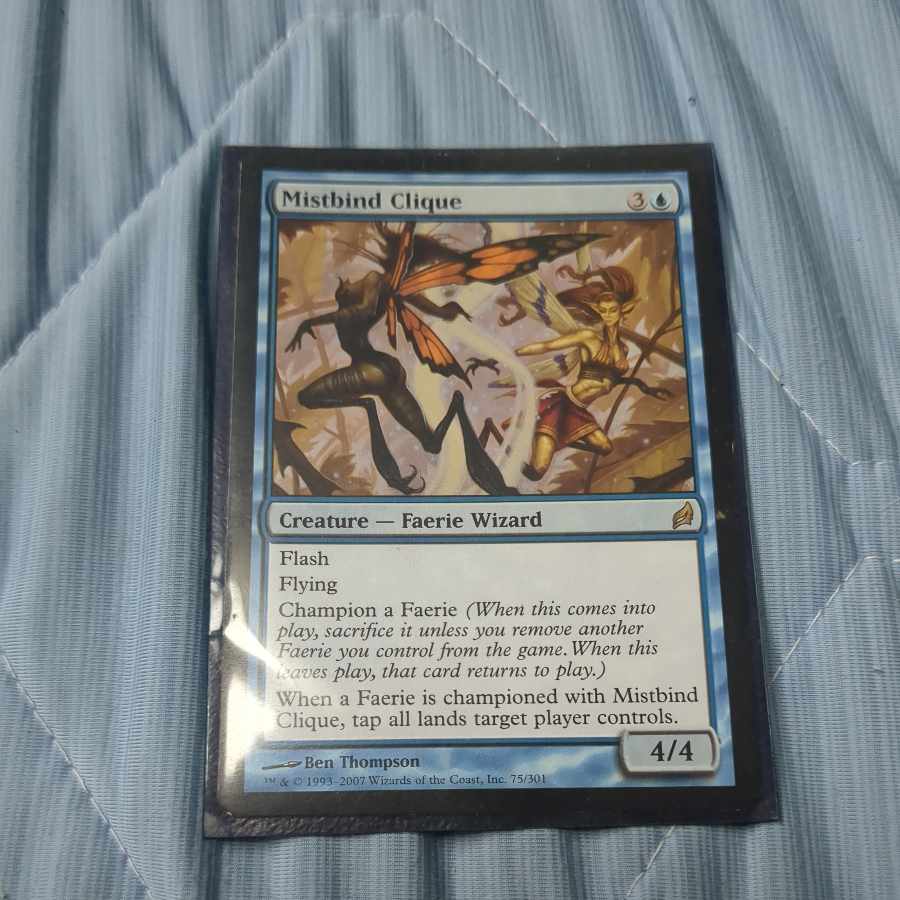 霧縛りの徒党 レア 75/301　フェアリー