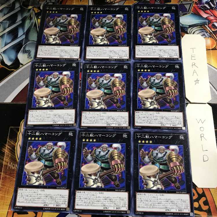 Gorgonic Guardian LVAL 1 Normal, set of 9 Tera.