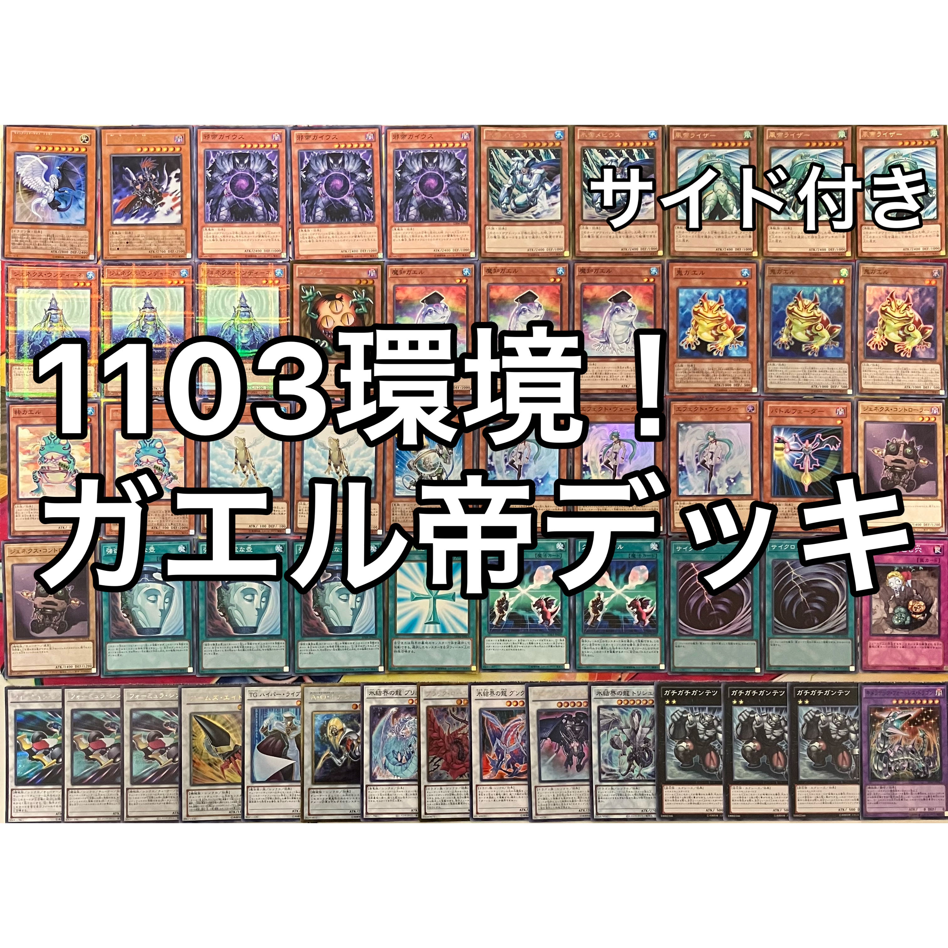 No.1528 1103環境 ガエル帝デッキ ゲートボール 遊戯王 1枚