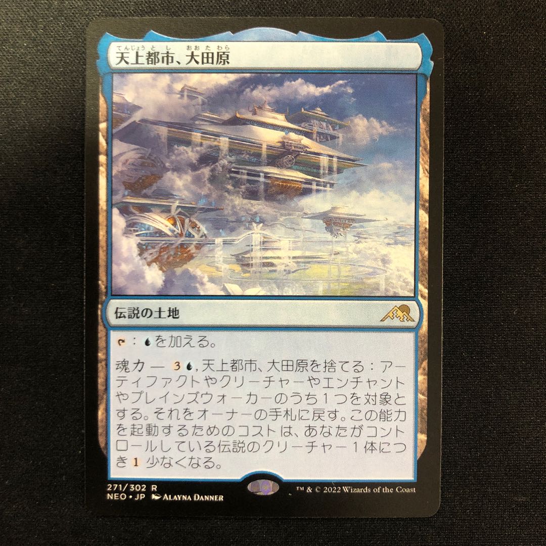 天上都市、大田原 レア 271/302 1枚