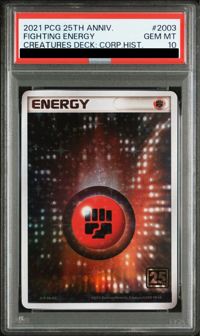 【PSA10】基本闘（アクマグ）エネルギー（クリーチャーズ25th記念） 1枚