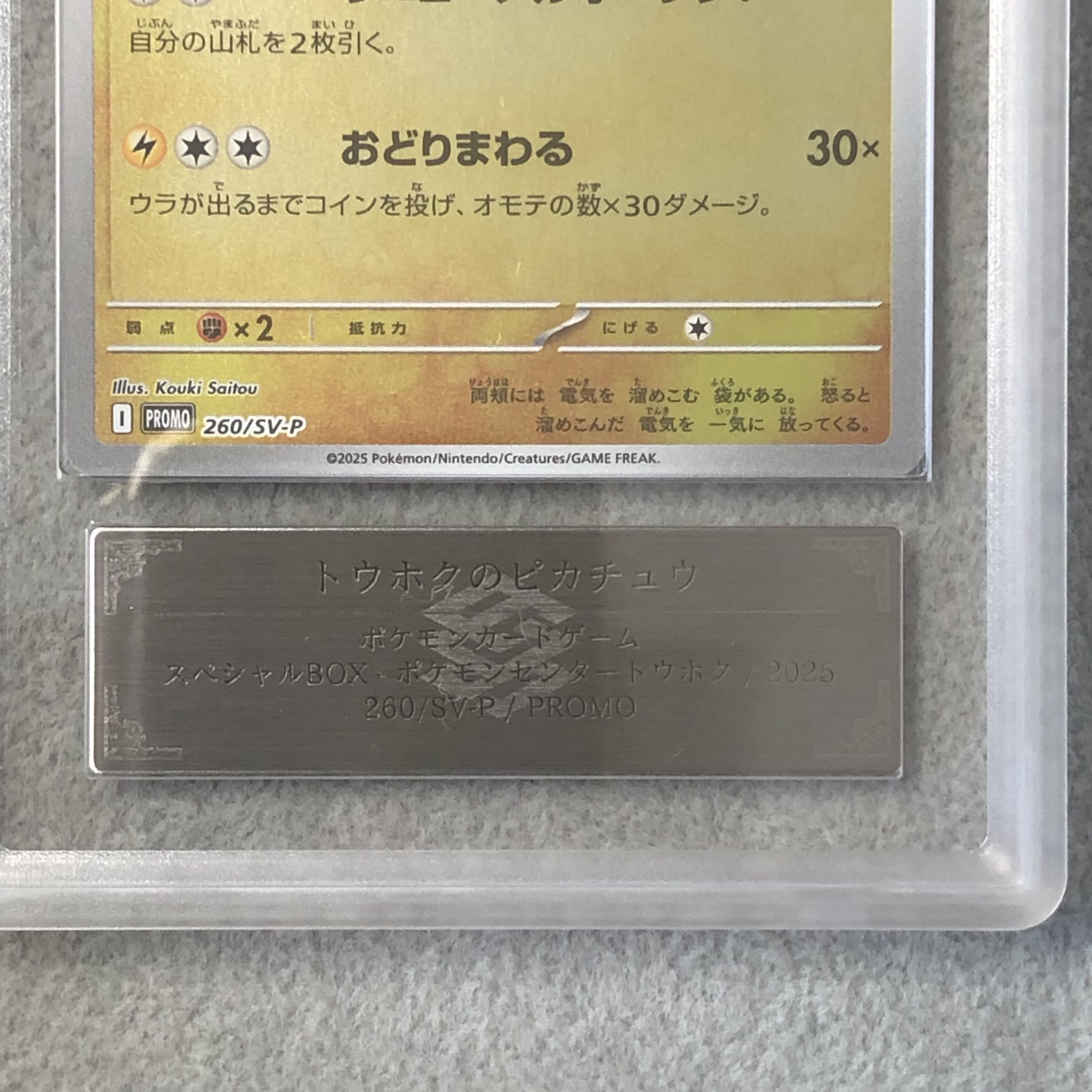 【ARS10】 トウホクのピカチュウ (プロモ) {260/SV-P} [SV] 1枚