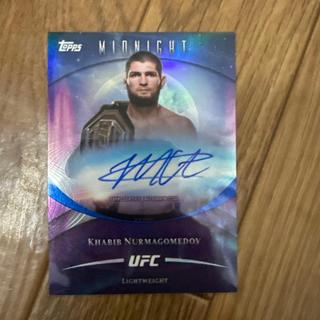 Khabib Nurmagomedov Topps Midnight 直筆サイン 1枚