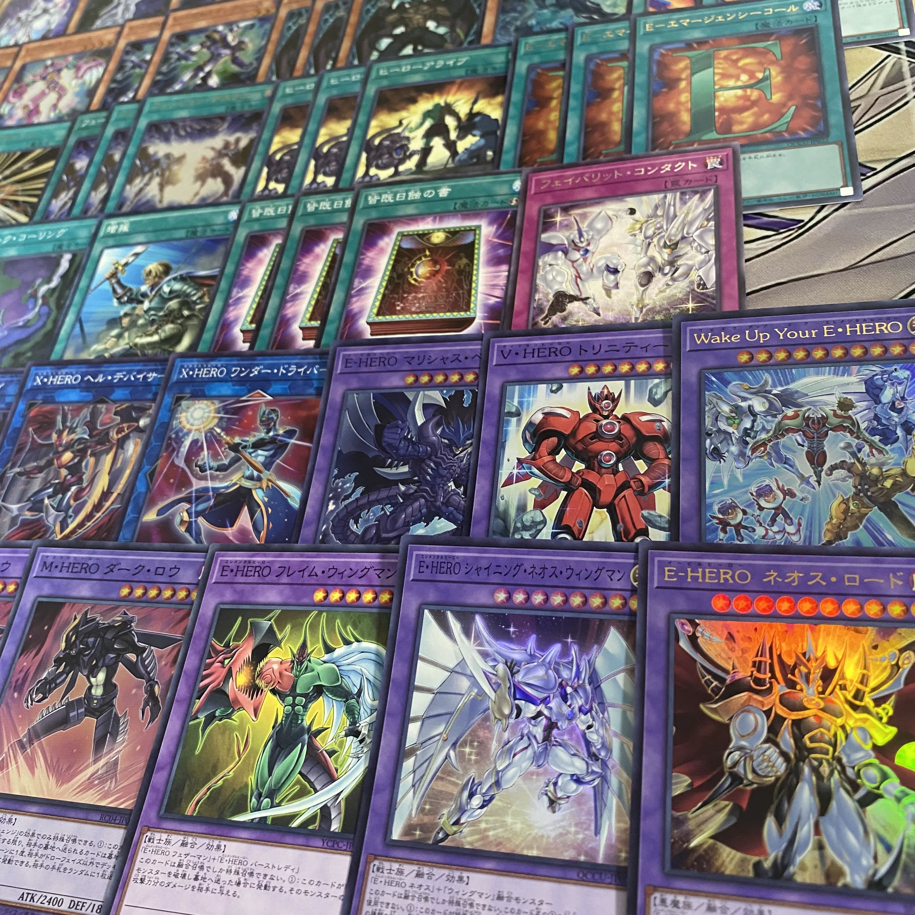 遊戯王 本格構築済み E•HERO デッキ ヒーローアライブ ネオス