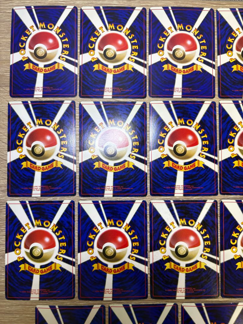 コロコロコミック付録おまけカード(光沢あり)＆プロモセット ポケモンカード旧裏 30枚