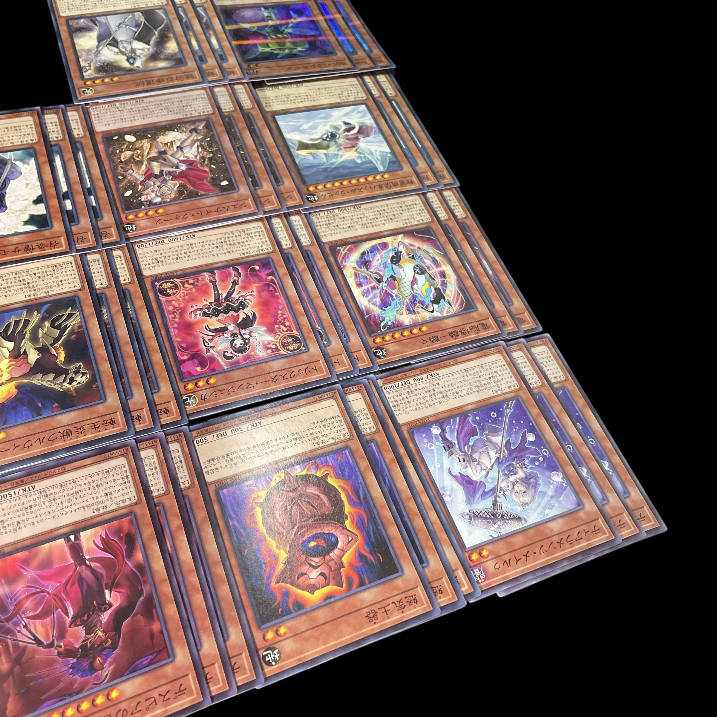 329 Yu-Gi-Oh Deck Parts Parts, Set of 42