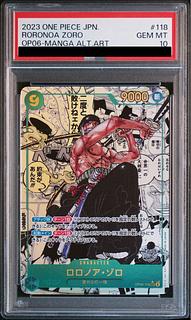 PSA10] Roronoa Zoro (Parallel) (Super Parallel) (Comic Parallel, Comipara, Manga Background) P-SEC OP06-118