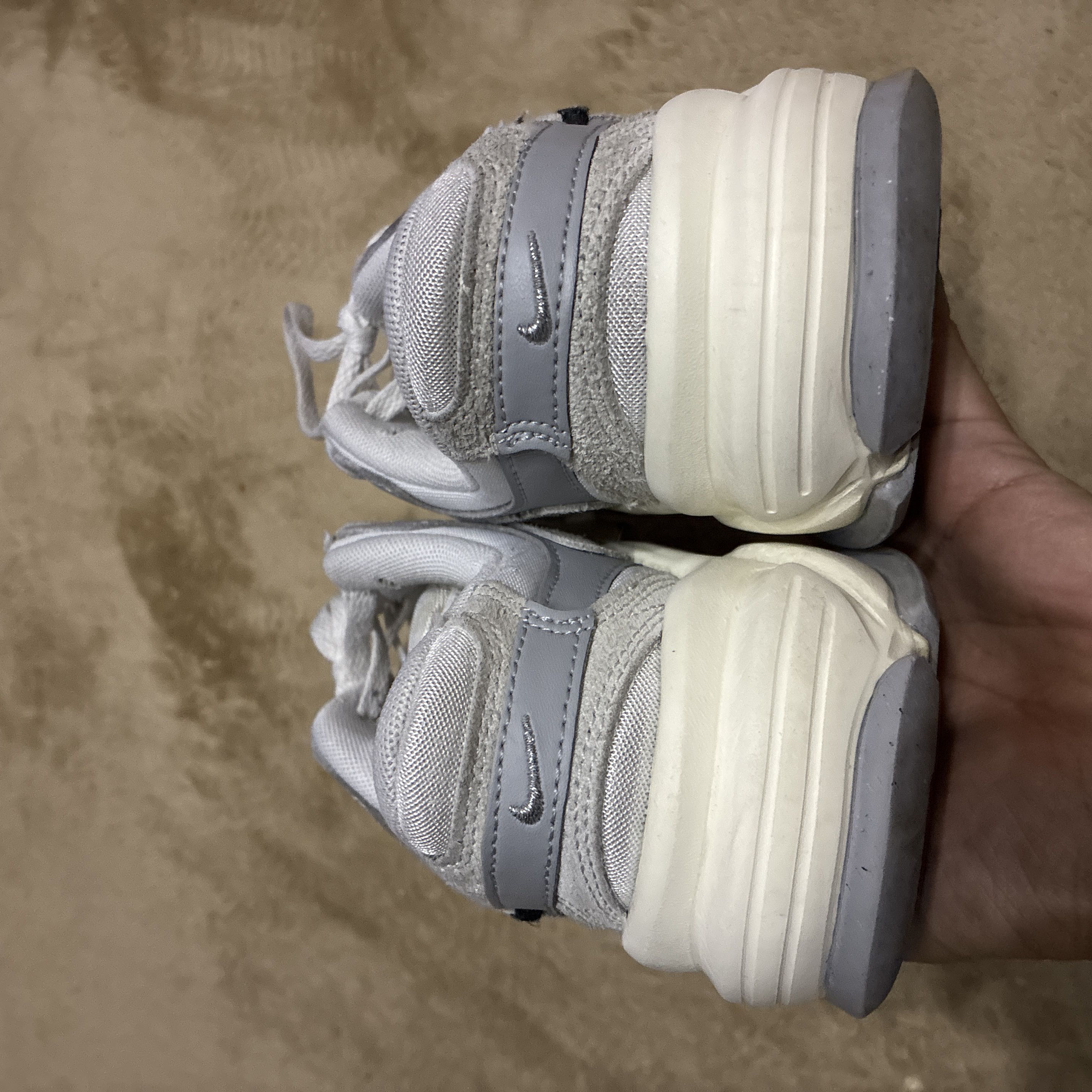 NIKE Sneakers, Gray, Women's, 24.0 cm 24cm