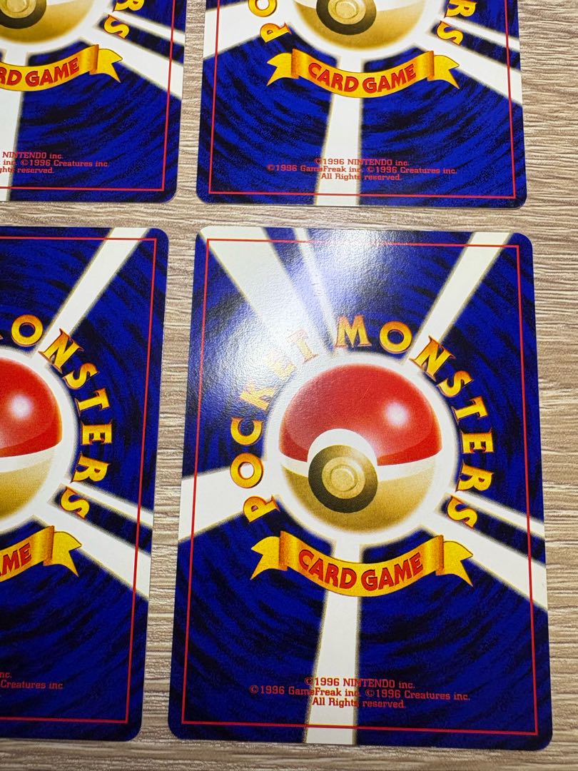 Chansey Stadium Nationwide 8 Promo/Complete Set Pokémon Cards Old Back