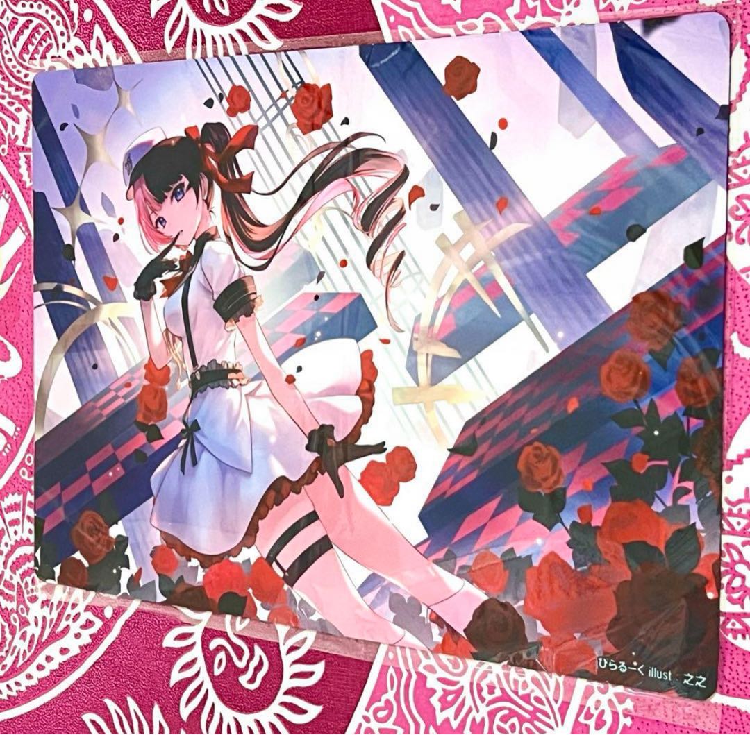 Buisupop! Vtuber Hinano Tachibana Piraruku Playmat