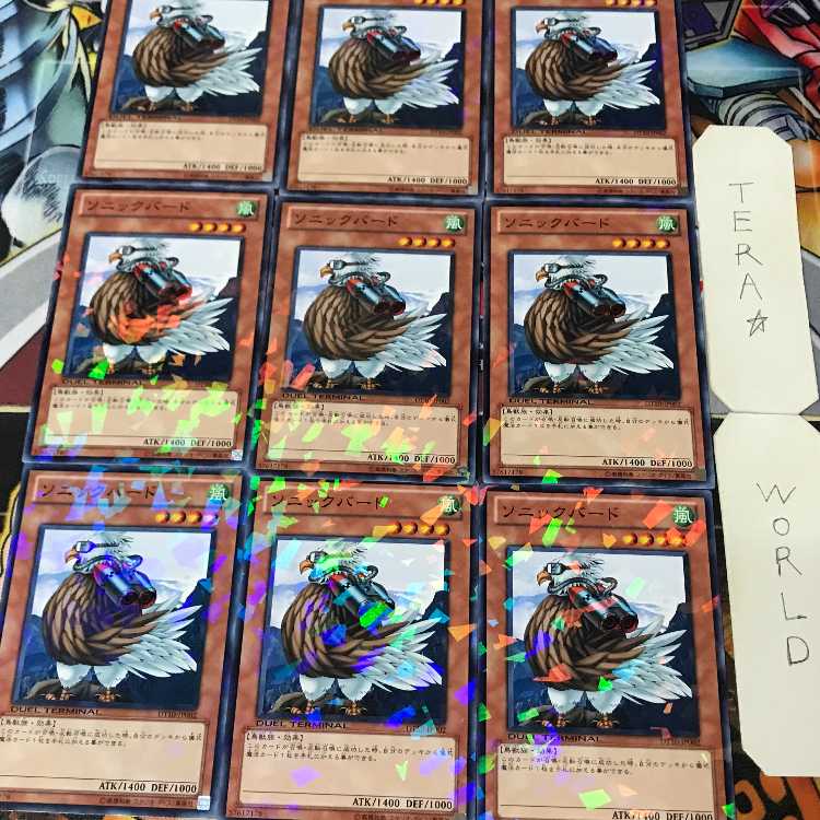 Sonic Bird DT10 1 Duel Terminal Effect 9-card set Tera 9枚